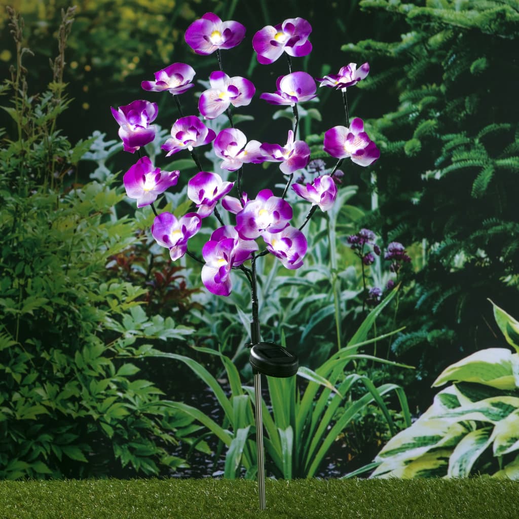 LED-Solar-Orchidee 75 cm