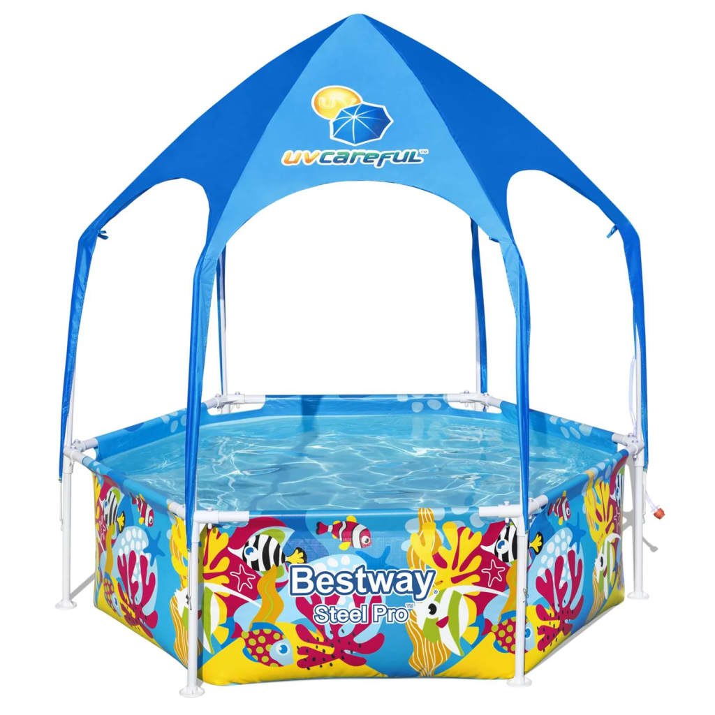 Piscina infantil Bestway Steel Pro UV Careful 183x51 cm