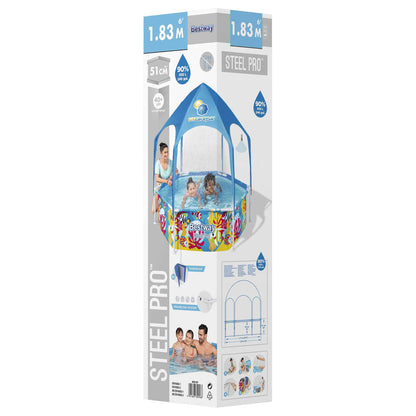 Piscina infantil Bestway Steel Pro UV Careful 183x51 cm