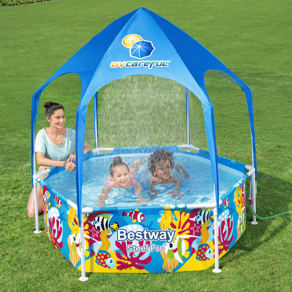 Piscina infantil Bestway Steel Pro UV Careful 183x51 cm