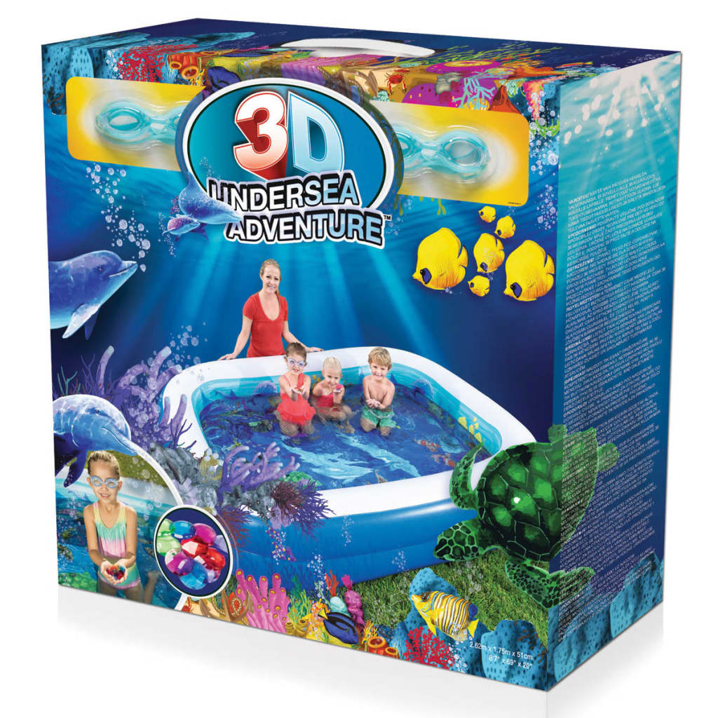 Piscina infantil Bestway mundo submarino 54177