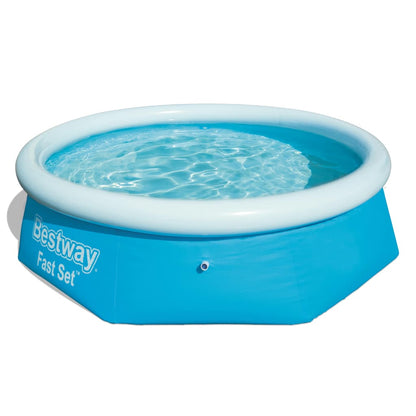 Bestway Fast Set Aufblasbarer Swimmingpool Rund 244x66 cm 57265