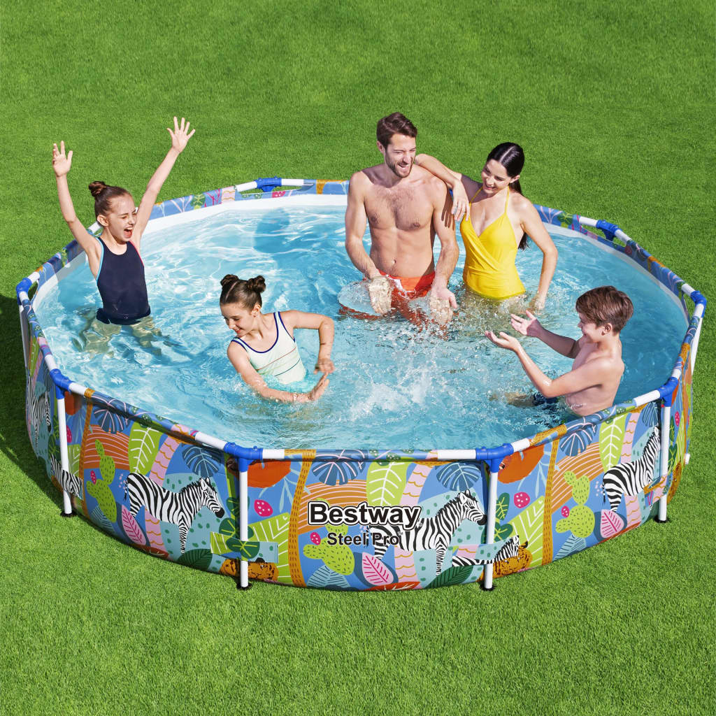 Bestway Piscine Steel Pro cadre 305×66 cm