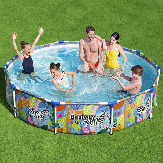 Bestway Piscine Steel Pro cadre 305×66 cm