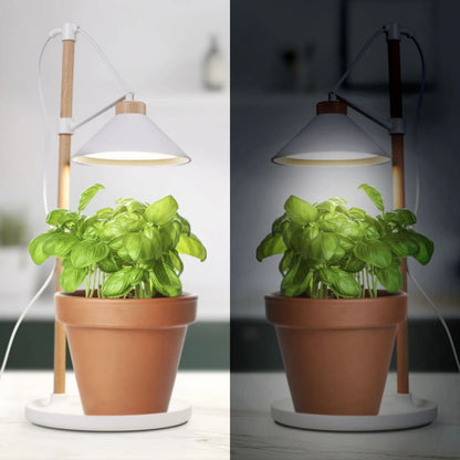 Lámpara de cultivo LED Smartwares 9W blanca