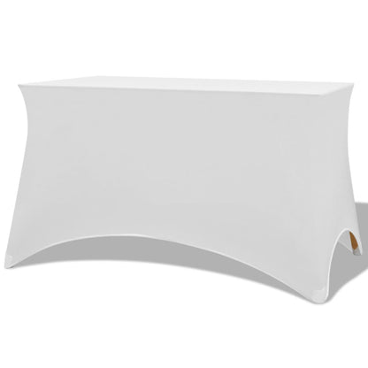 Nappe extensible 2 pièces 120 x 60,5 x 74 cm blanc