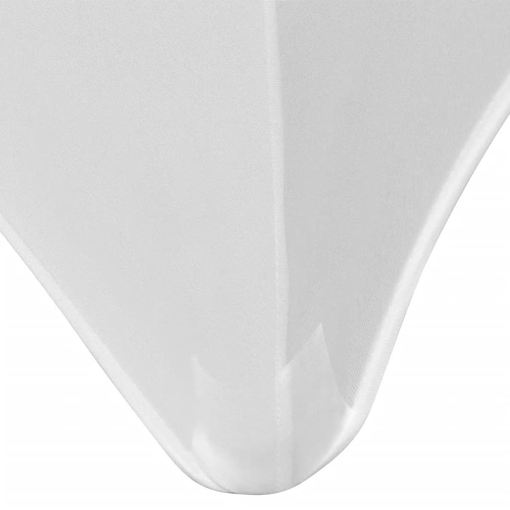 Nappe extensible 2 pièces 120 x 60,5 x 74 cm blanc