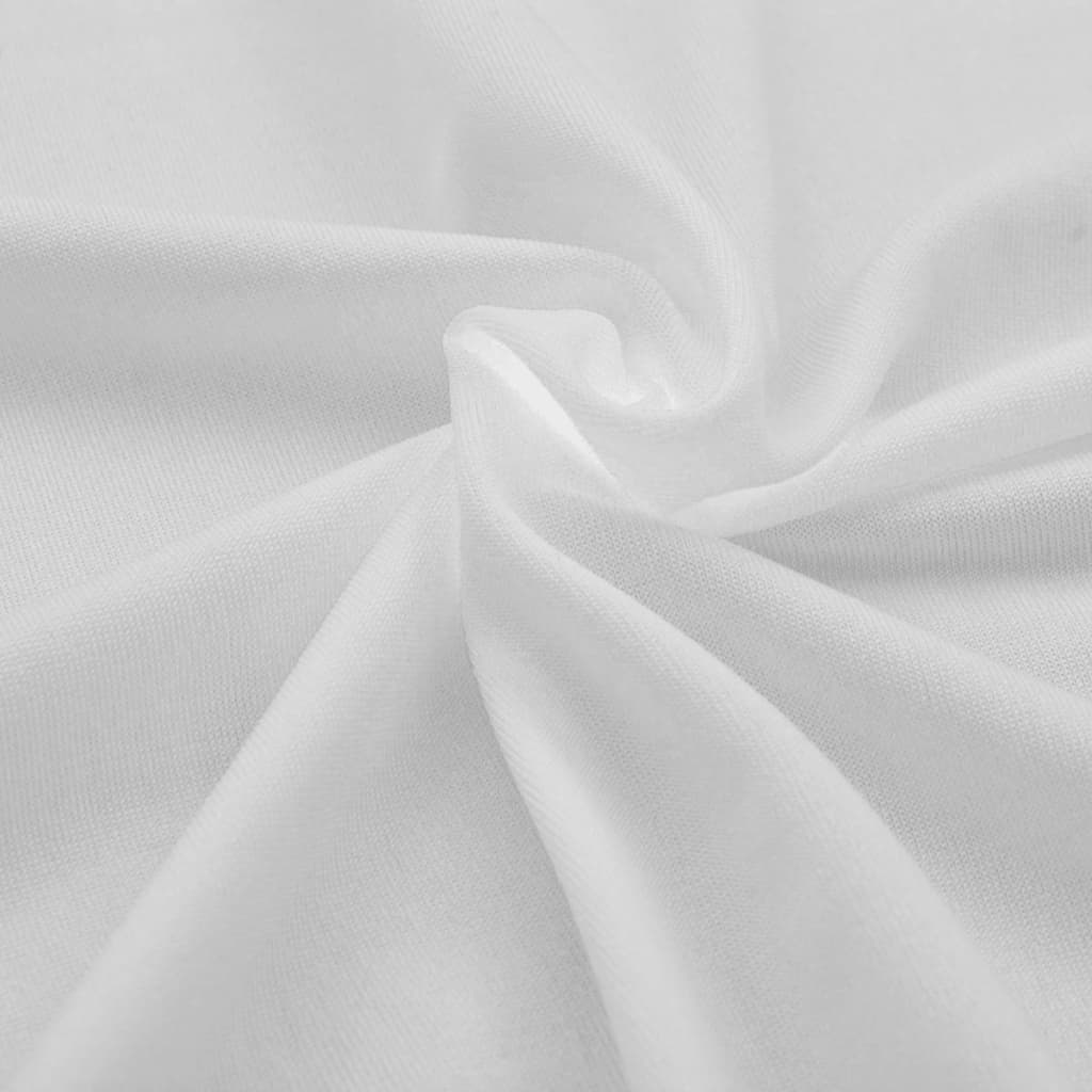 Nappe extensible 2 pièces 120 x 60,5 x 74 cm blanc