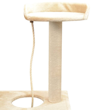 Arbre à chat en sisal 150 cm beige