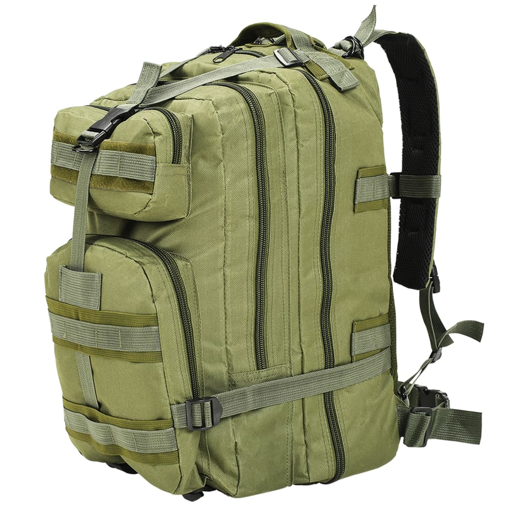 Rucksack im Army-Style 50 L Olivgrün