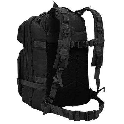 Rucksack Armee-Stil 50 L Schwarz