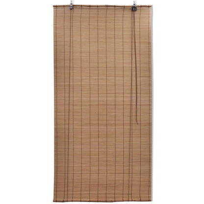 Store enrouleur en bambou 100x220 cm marron