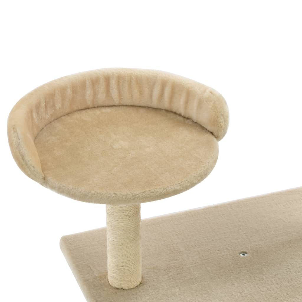 Arbre à chat en sisal 95 cm beige