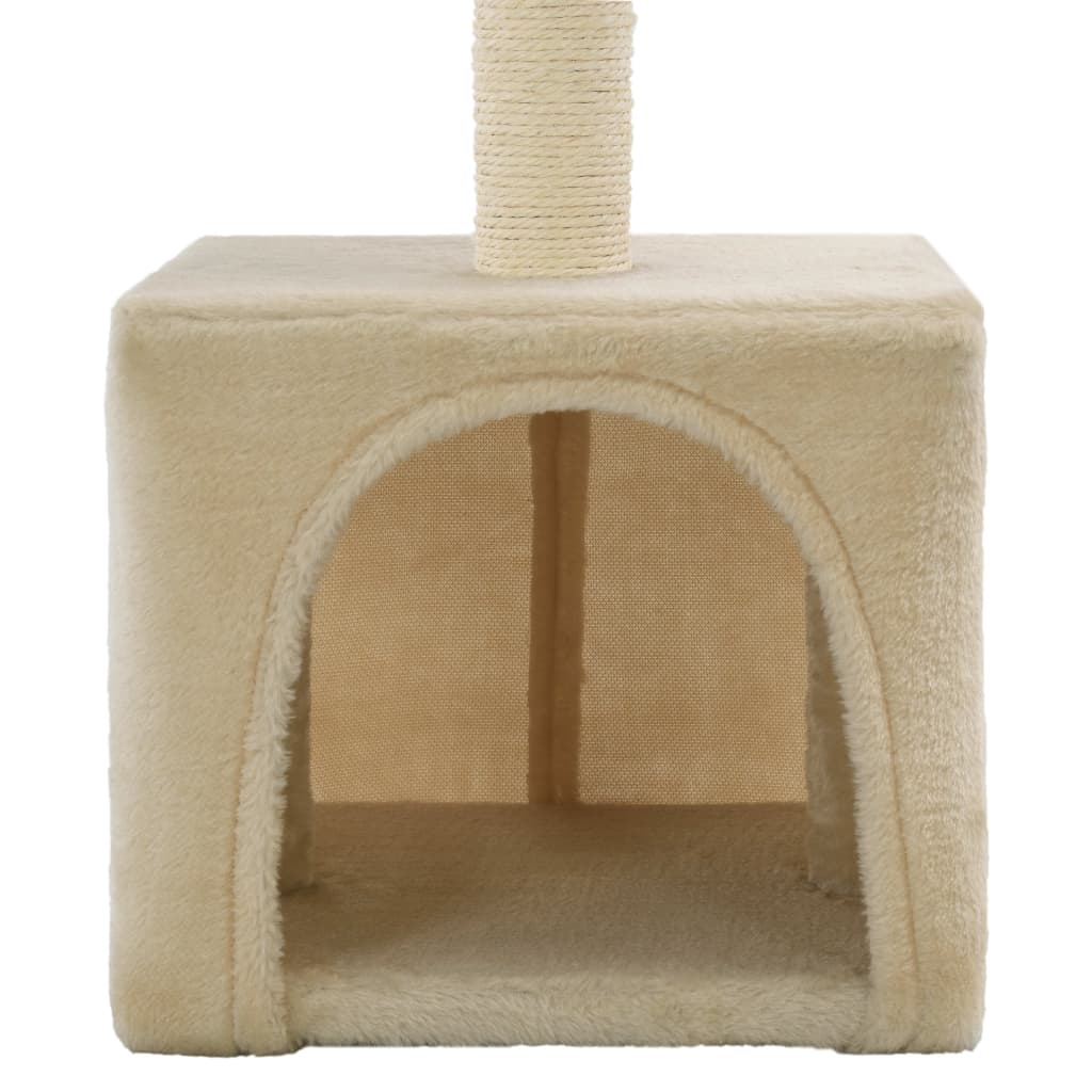 Arbre à chat en sisal 55 cm beige