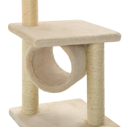 Arbre à chat en sisal 65 cm beige