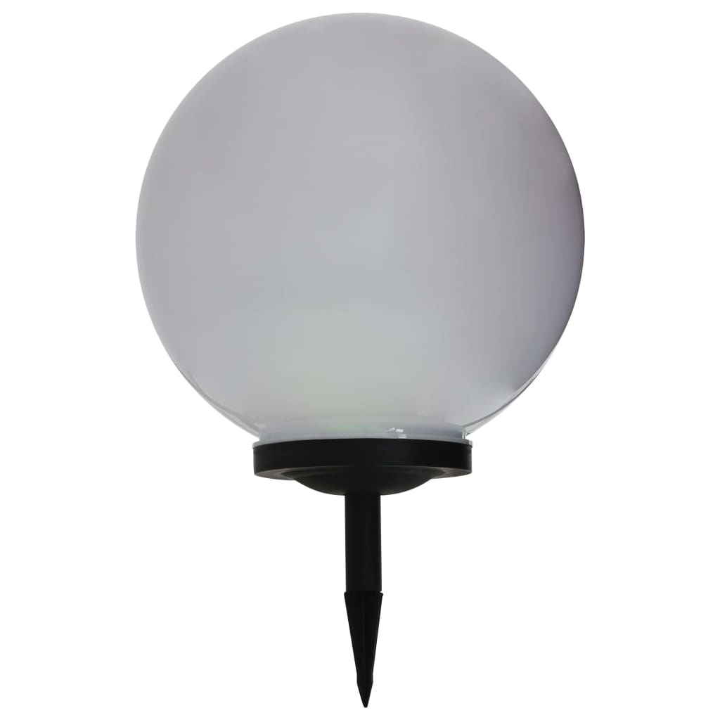 Lampe solaire d'extérieur LED sphérique 40 cm RGB