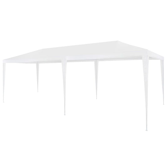 Carpa para fiestas 3x6 m PE blanco