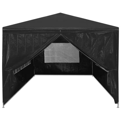 Carpa para fiestas 3x6 m antracita