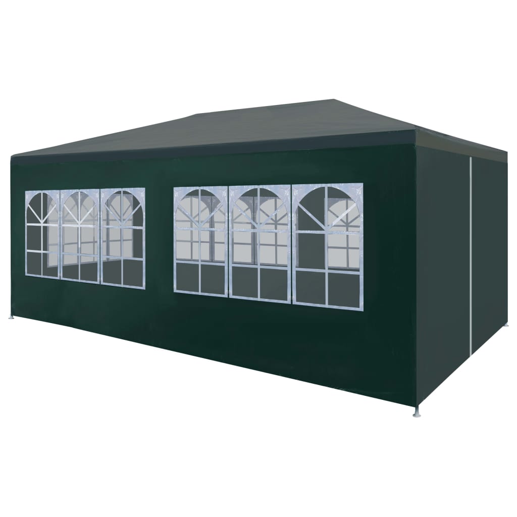 Carpa para fiestas 3x6 m verde