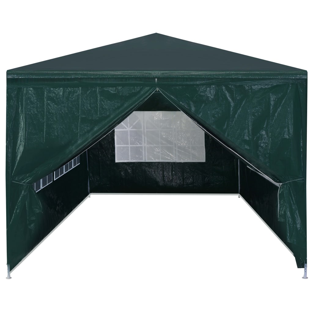 Carpa para fiestas 3x6 m verde