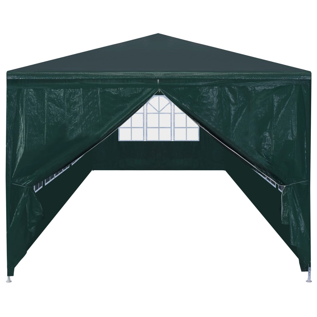 Carpa para fiestas 3x12 m verde