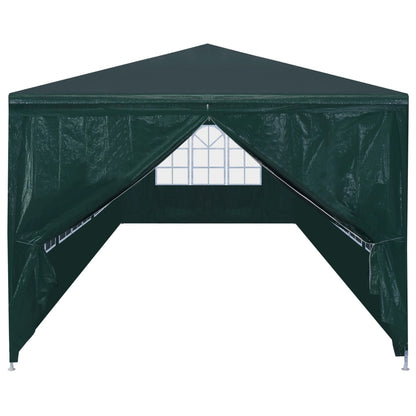 Carpa para fiestas 3x12 m verde