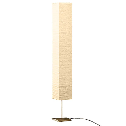 Lámpara de pie con soporte de acero 170 cm beige