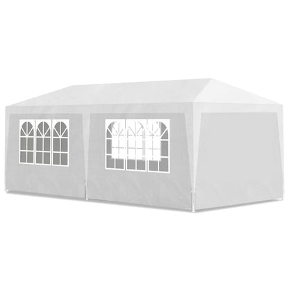 Carpa para fiestas 3x6 m blanca