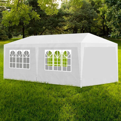 Carpa para fiestas 3x6 m blanca