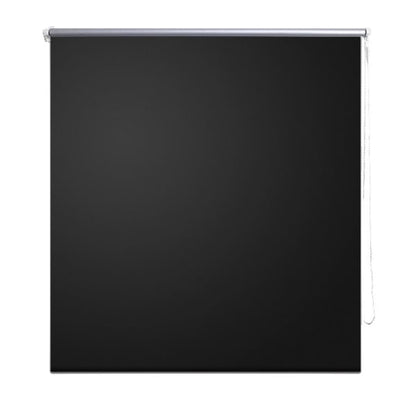 Verdunkelungsrollo Verdunklungsrollo 100 x 175 cm schwarz