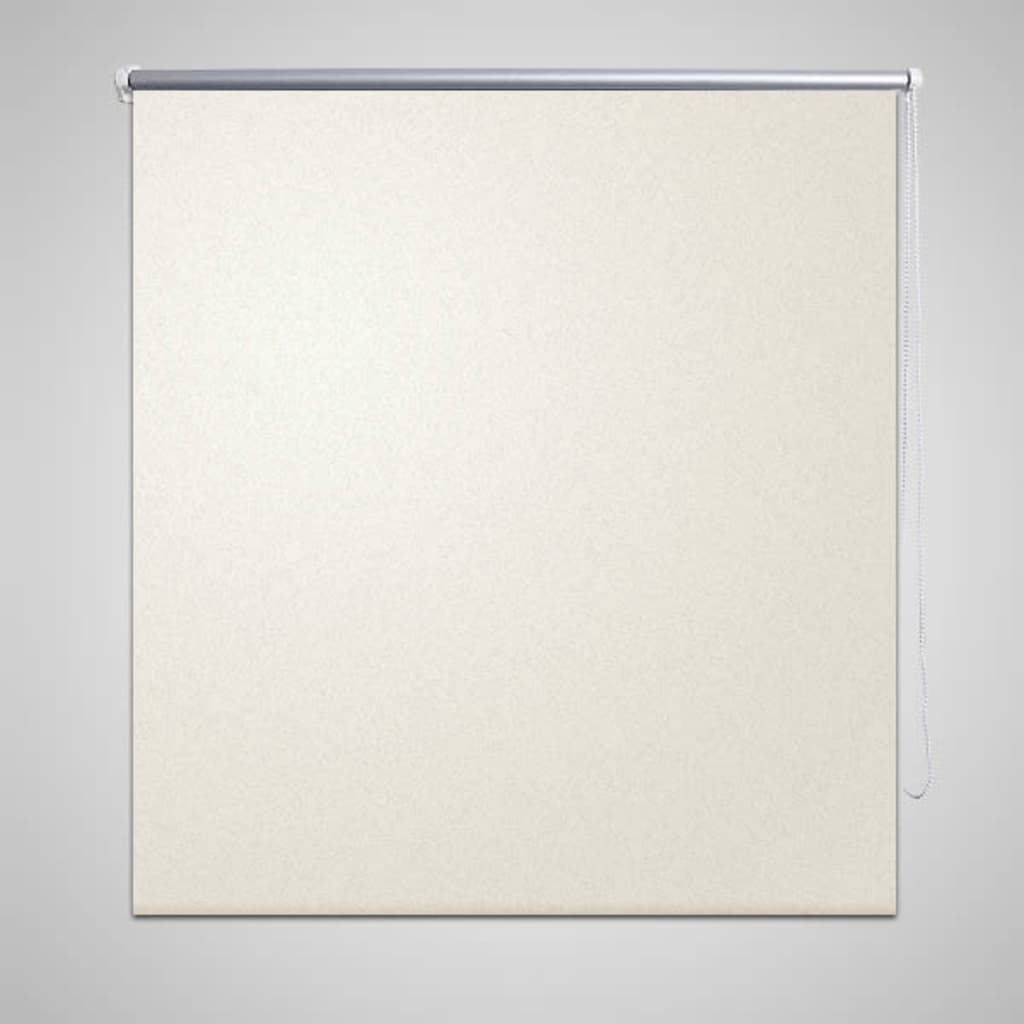 Verdunkelungsrollo 80 x 230 cm creme