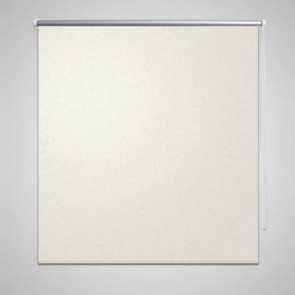 Verdunkelungsrollo 80 x 230 cm creme