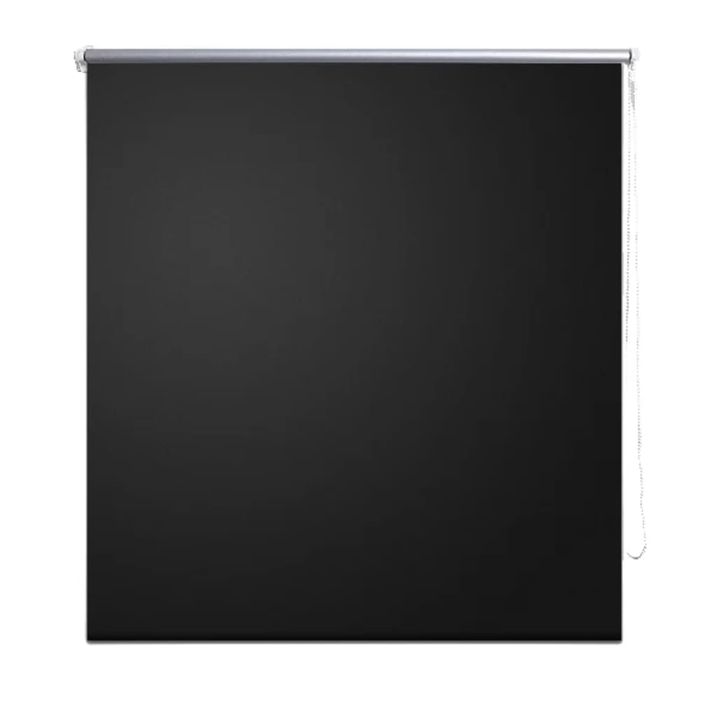 Verdunkelungsrollo Verdunklungsrollo 100 x 230 cm schwarz