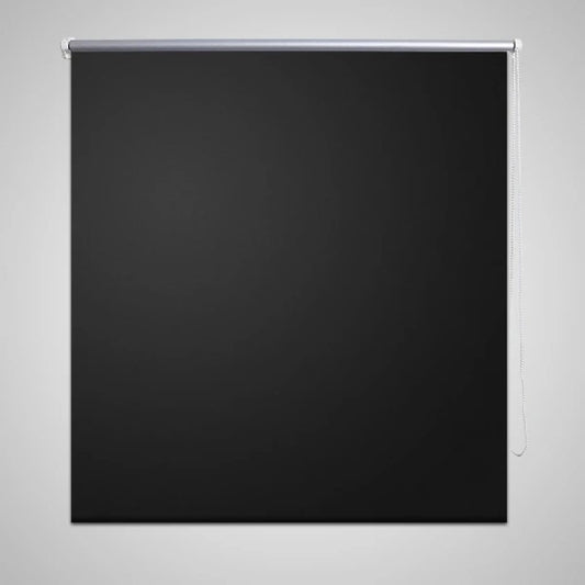 Estor enrollable opaco 120 x 230 cm negro