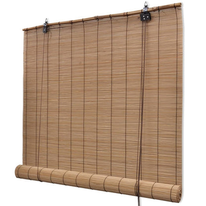 Store enrouleur en bambou marron 120x220 cm