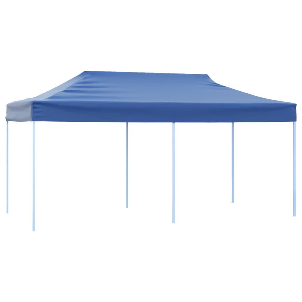 Pop-Up-Partyzelt Faltbar Blau 3×6 m