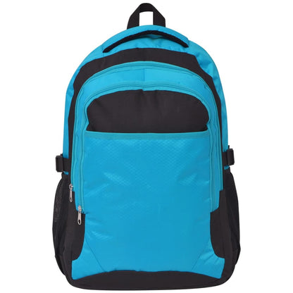 Schulrucksack 40 L Schwarz und Blau