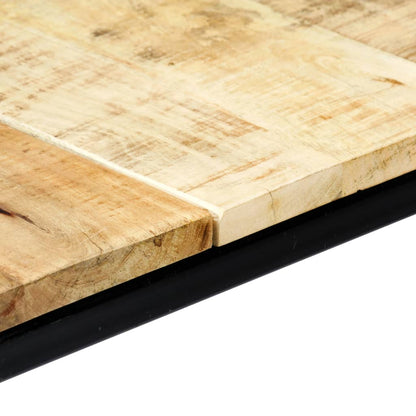 Esstisch 140 x 70 x 75 cm Massives Raues Mangoholz