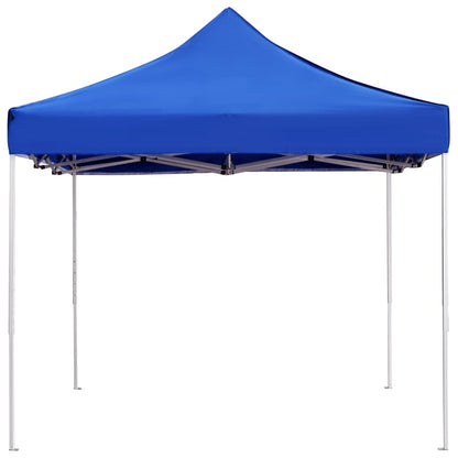 Tente de fête professionnelle pliable aluminium 4,5x3 m bleu