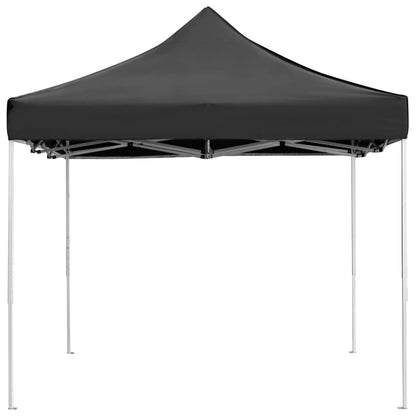 Tente de fête professionnelle pliable aluminium 4,5x3 m anthracite