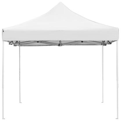 Tente de fête professionnelle pliable aluminium 4,5x3 m blanc