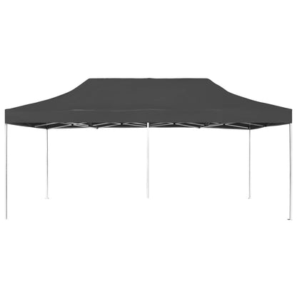 Tente de fête professionnelle pliable aluminium 6x3 m anthracite