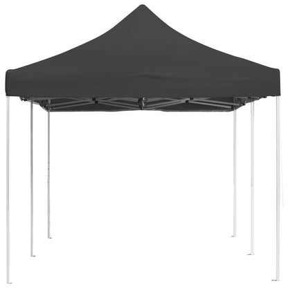 Tente de fête professionnelle pliable aluminium 6x3 m anthracite