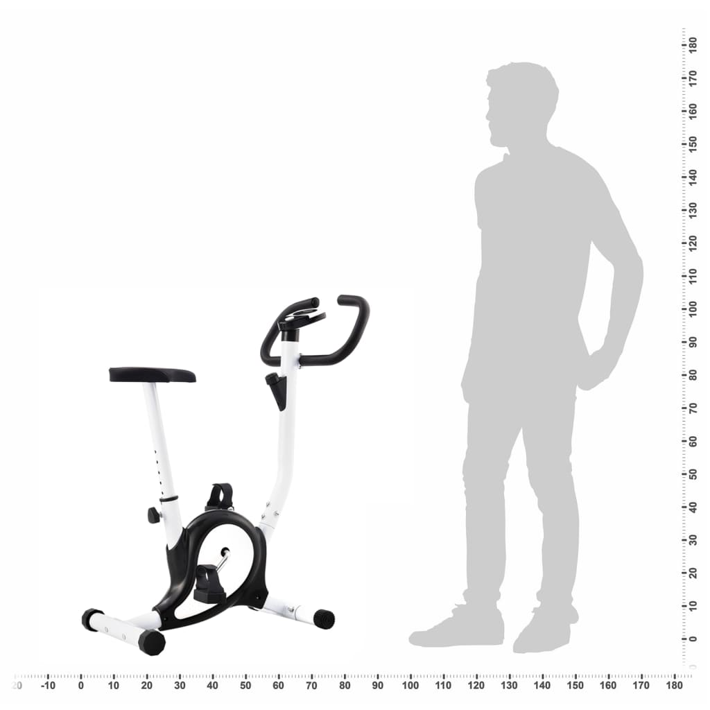 Heimtrainer mit Riemenantrieb Schwarz