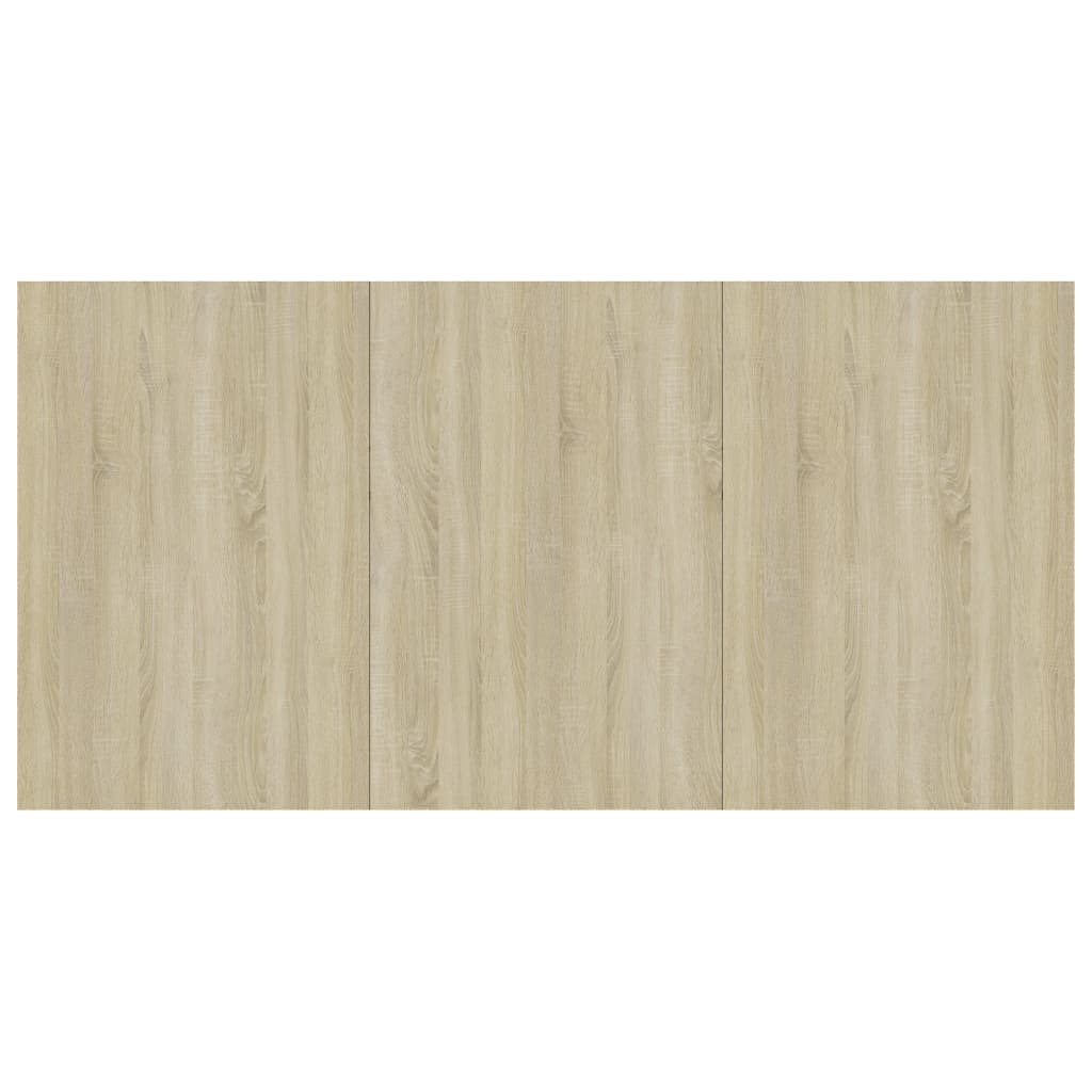 Mesa de comedor Sonoma roble 180x90x76 cm material madera