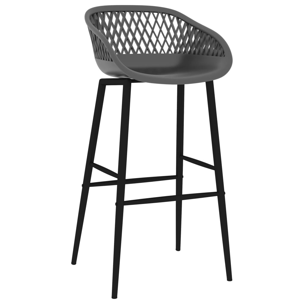 Barhocker 4 Stk. Grau