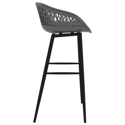 Barhocker 4 Stk. Grau