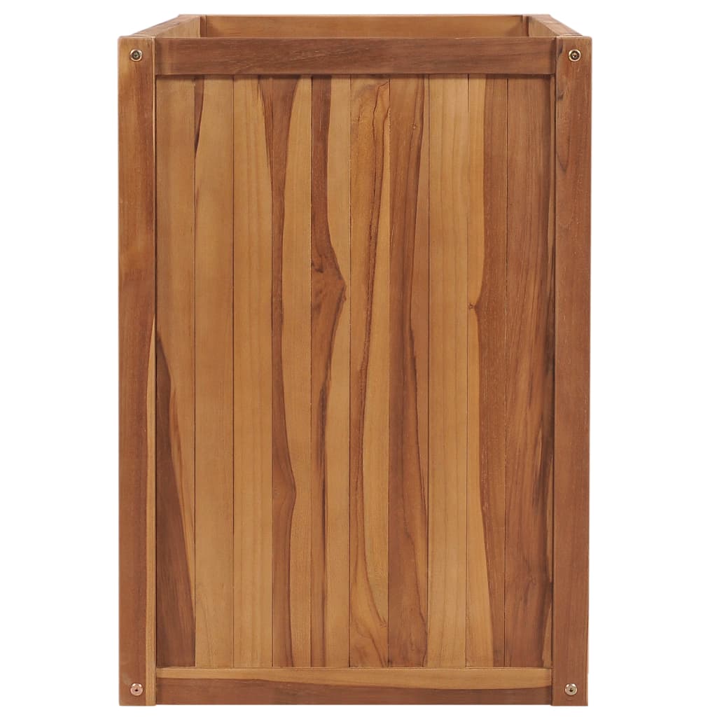 Hochbeet 100x50x70 cm Massivholz Teak