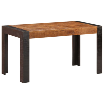 Mesa de comedor 140x70x76 cm Madera maciza de mango rugosa