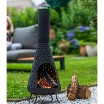 Chimenea de jardín RedFire Napa Negro